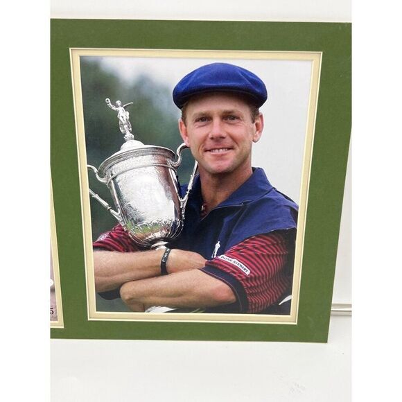 Payne Stewart Signed Pamphlet Pairings 1997 Memorabilia Display Photo Matted JSA - Picture 2 of 7